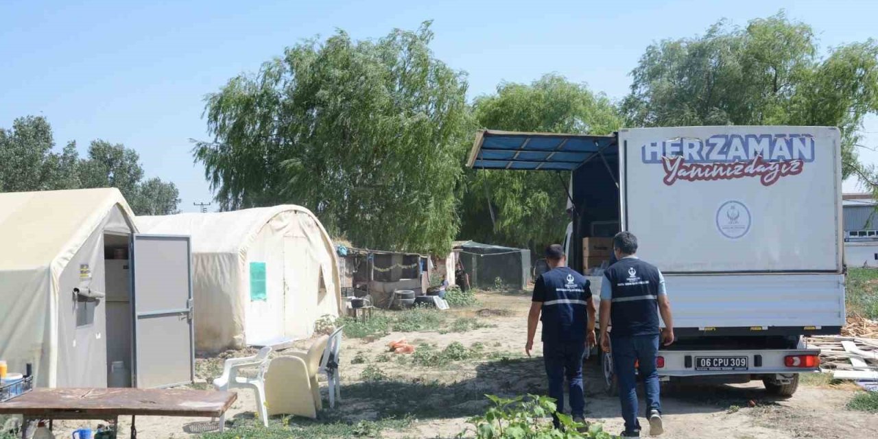 Kahramankazan Belediyesi’nden mevsimlik işçilere destek