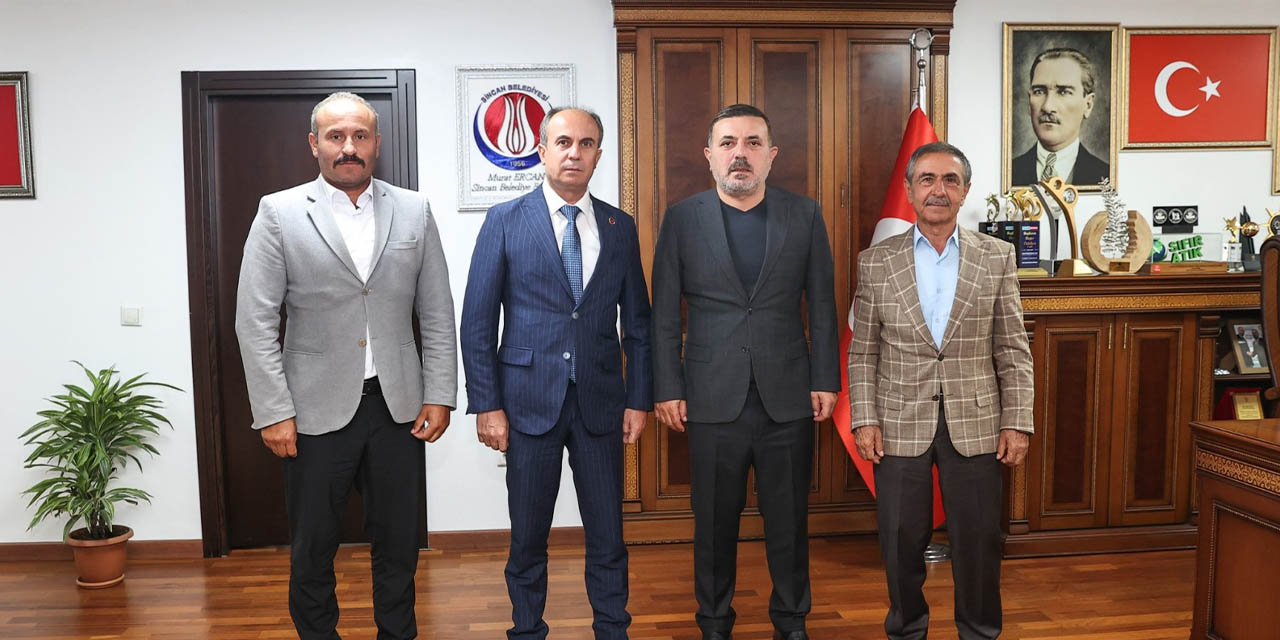 Balışeyh’ten kardeş belediye Sincan’a ziyaret