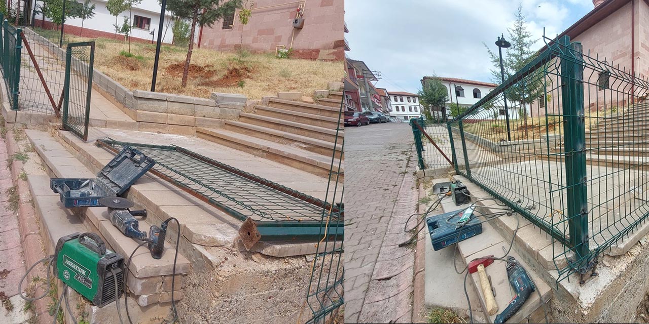 Keskin Merkez Çarşı Camii’nde onarım çalışmaları tamamlandı