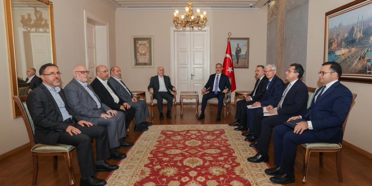 Bakan Fidan, Hamas heyetiyle bir araya geldi