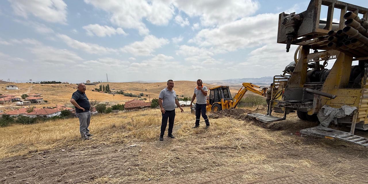 Keskin Belediyesi, su sorununu çözüyor