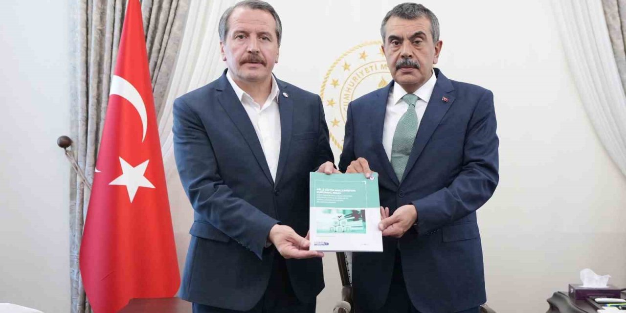 Memur-Sen Genel Başkanı Yalçın’dan Bakan Tekin’e ziyaret