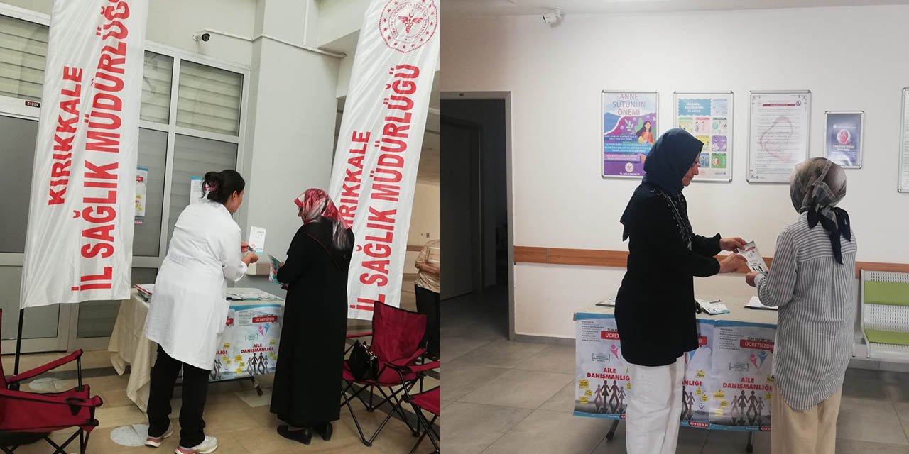 Ailelere, sağlık bilgilendirmesi yapıldı