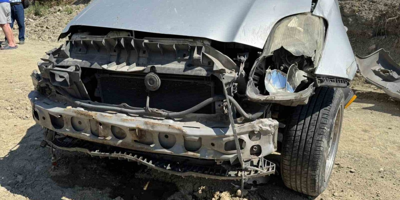 Kastamonu’da otomobil, şarampole düştü: 1 yaralı