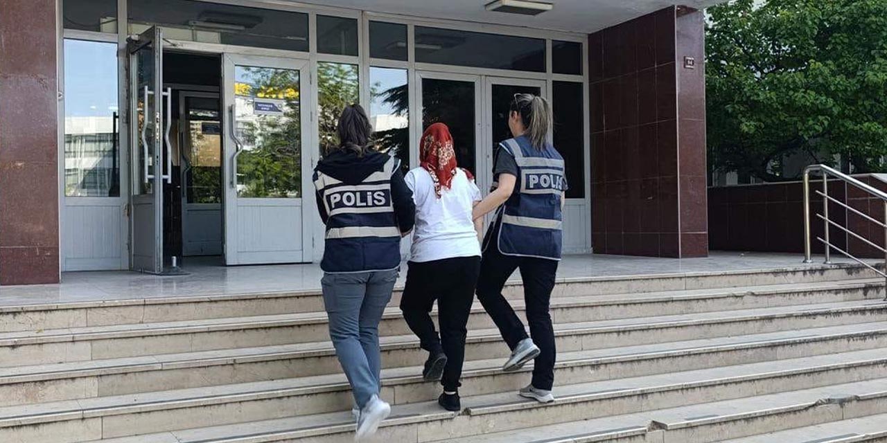 Kırıkkale'de o yağmacı kadın tutuklandı!