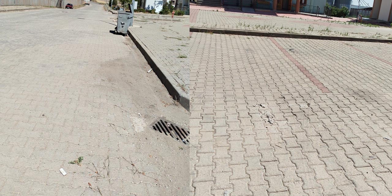 Keskin’de TOKİ çevresi temizlendi