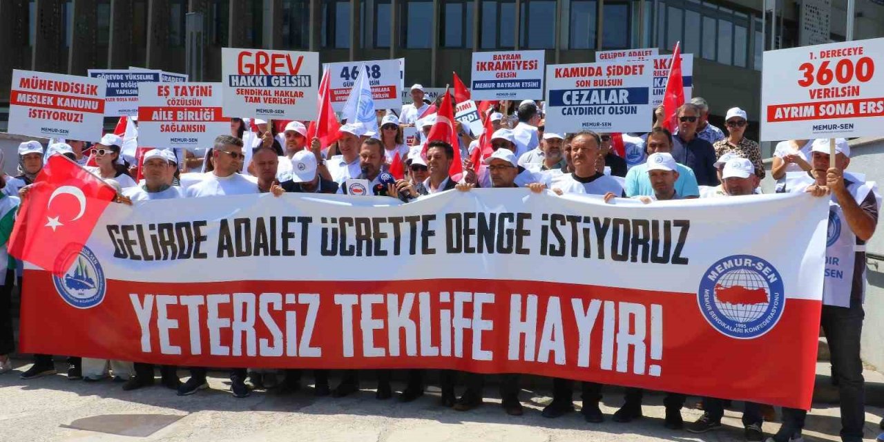 Memur-Sen’den Ankara’da eylem