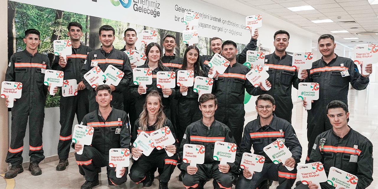 Temel rafinericilik staj programı tamamlandı