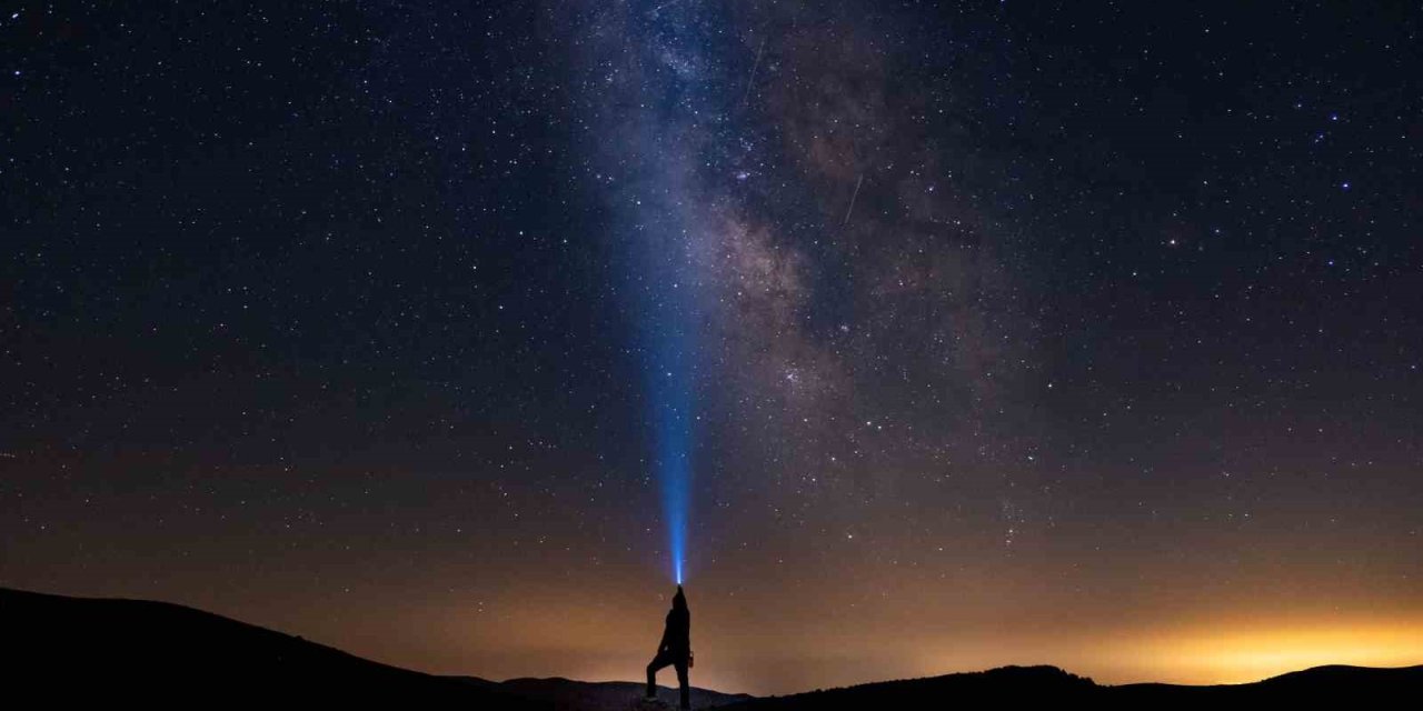 Meteor yağmuru görsel şölen sundu