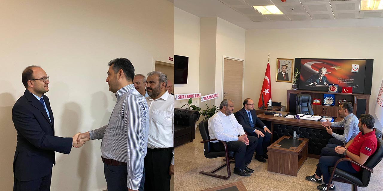 Pehlivanlı’dan Yüksek İhtisas Hastanesi’ne ziyaret