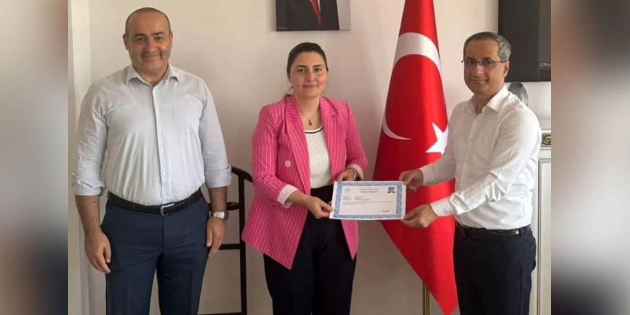 Bahşılı’da Ayverdi’ye Başarı Belgesi