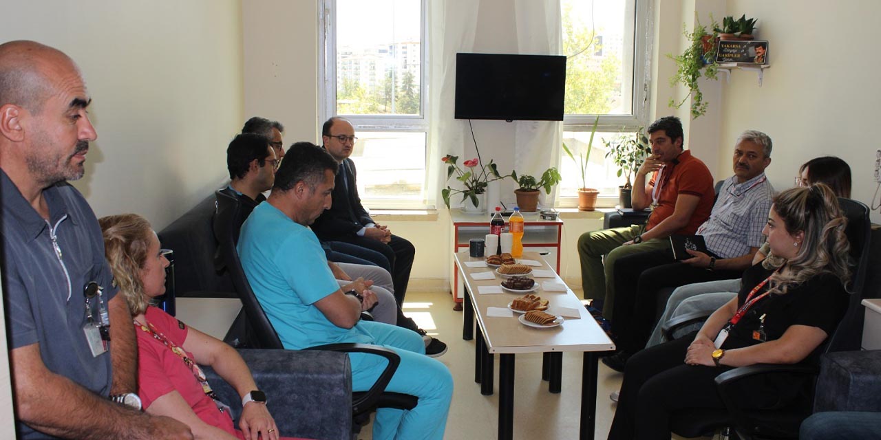 Başhekim Varol’dan anjiyo birimine ziyaret
