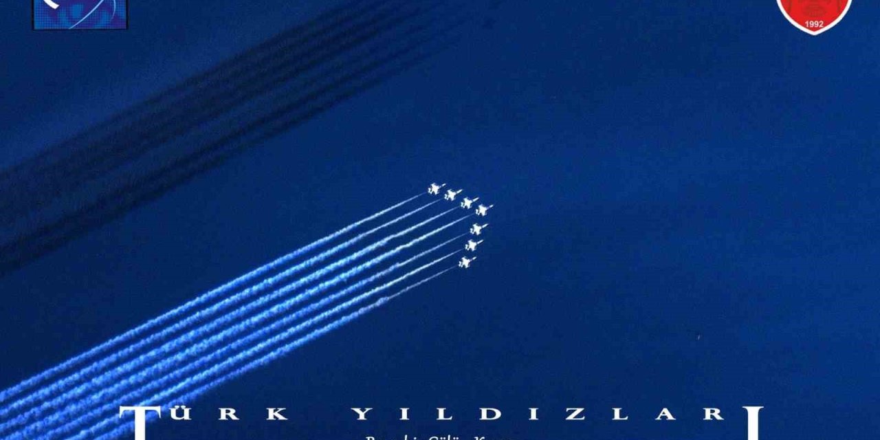 Türk Yıldızları’nın Beyşehir Gölü üzerinde uçuşu uydu tarafından fotoğraflandı