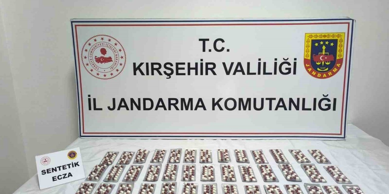 Kırşehir’de uyuşturucu operasyonu: 557 sentetik hap ele geçirildi, 1 kişi tutuklandı