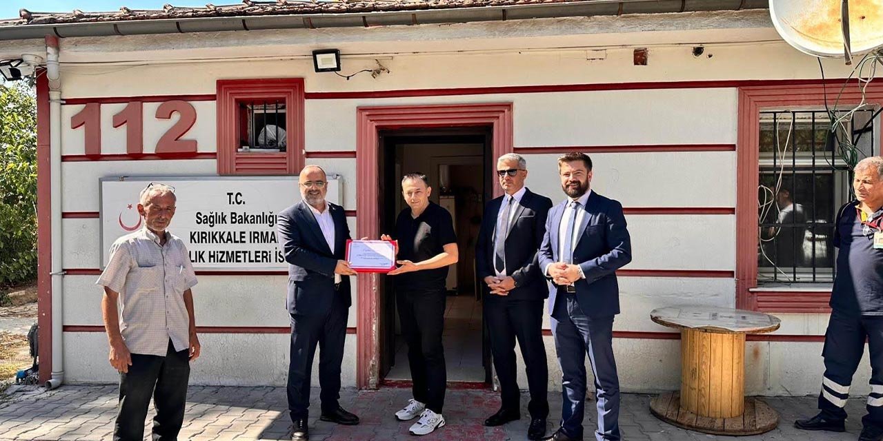 Irmak istasyonu 112’nin yıldızı oldu