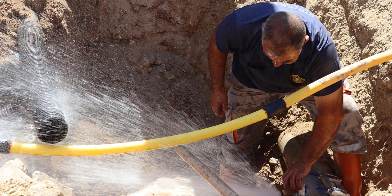 Kırıkkale Belediyesi su şebekelerini yeniliyor