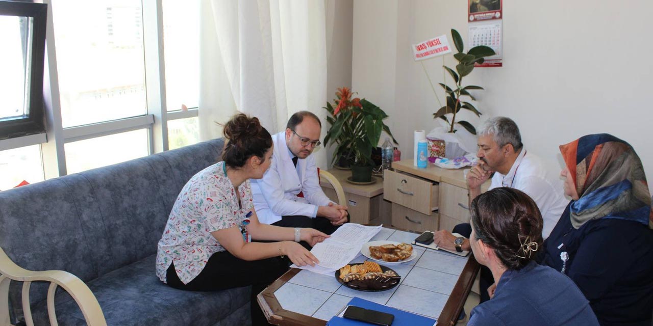 Hastanede sorun ve talepler gideriliyor