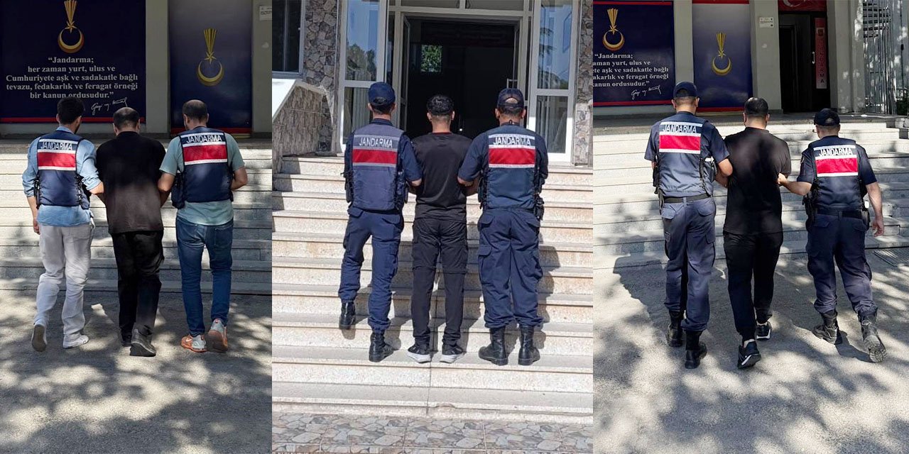 Jandarma aranan 3 şahsı yakaladı!