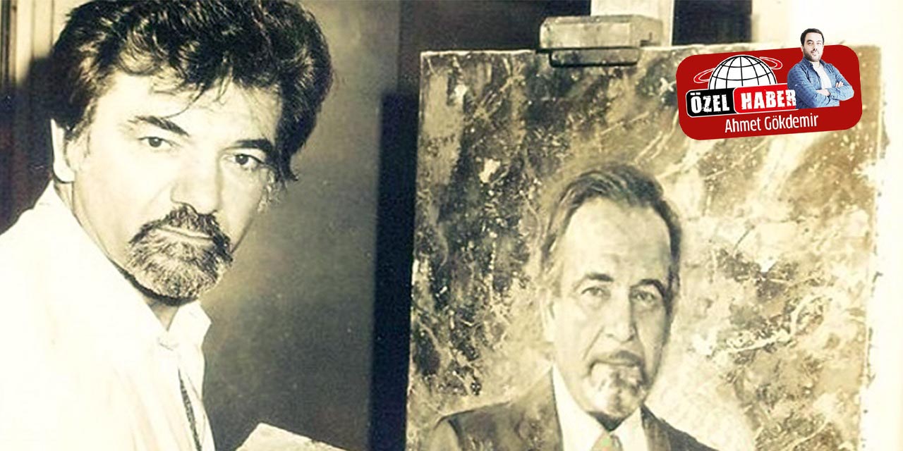 Çiçeklerden boya yapan ressam: Rahmi Pehlivanlı