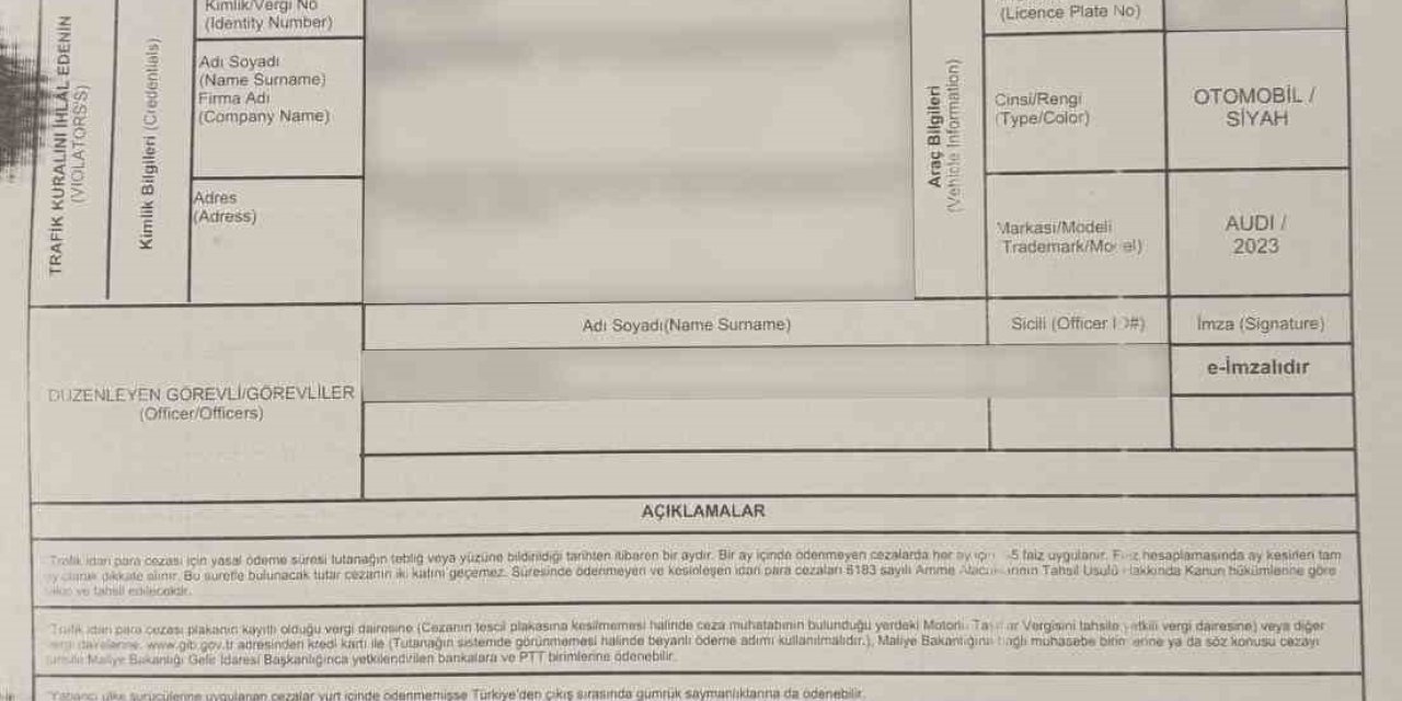 Bakan Uraloğlu’na radar cezası