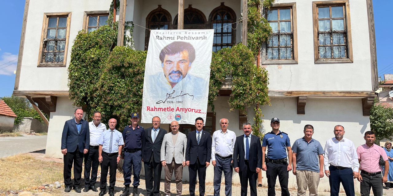 Keskin’de “Kralların Ressamı” Rahmi Pehlivanlı anıldı