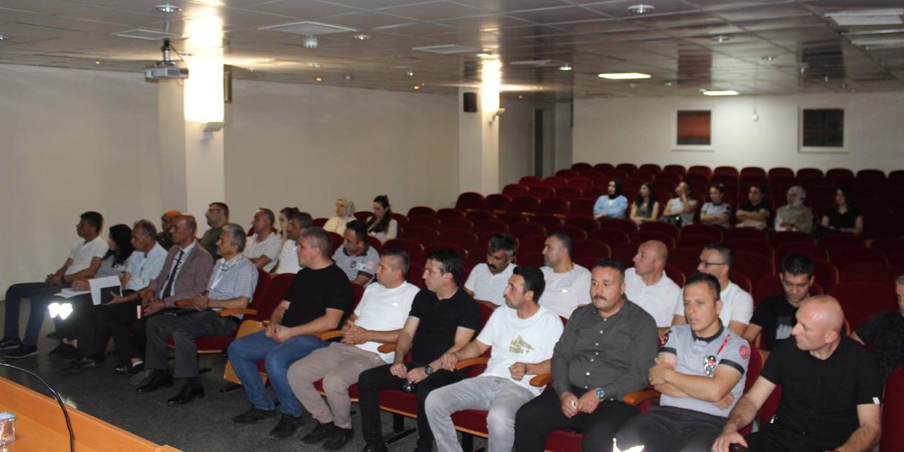 Hastanede güvenlik personelleriyle önemli toplantı