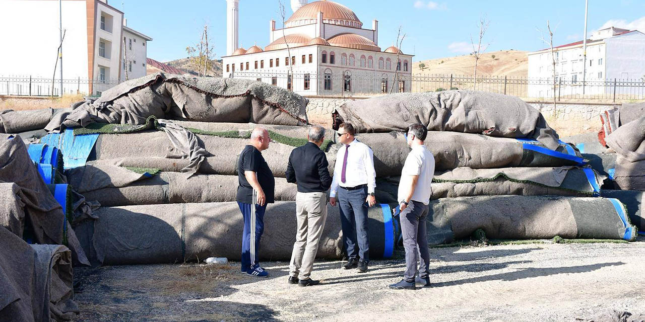 Yahşihan Yenişehir Sahası yenileniyor