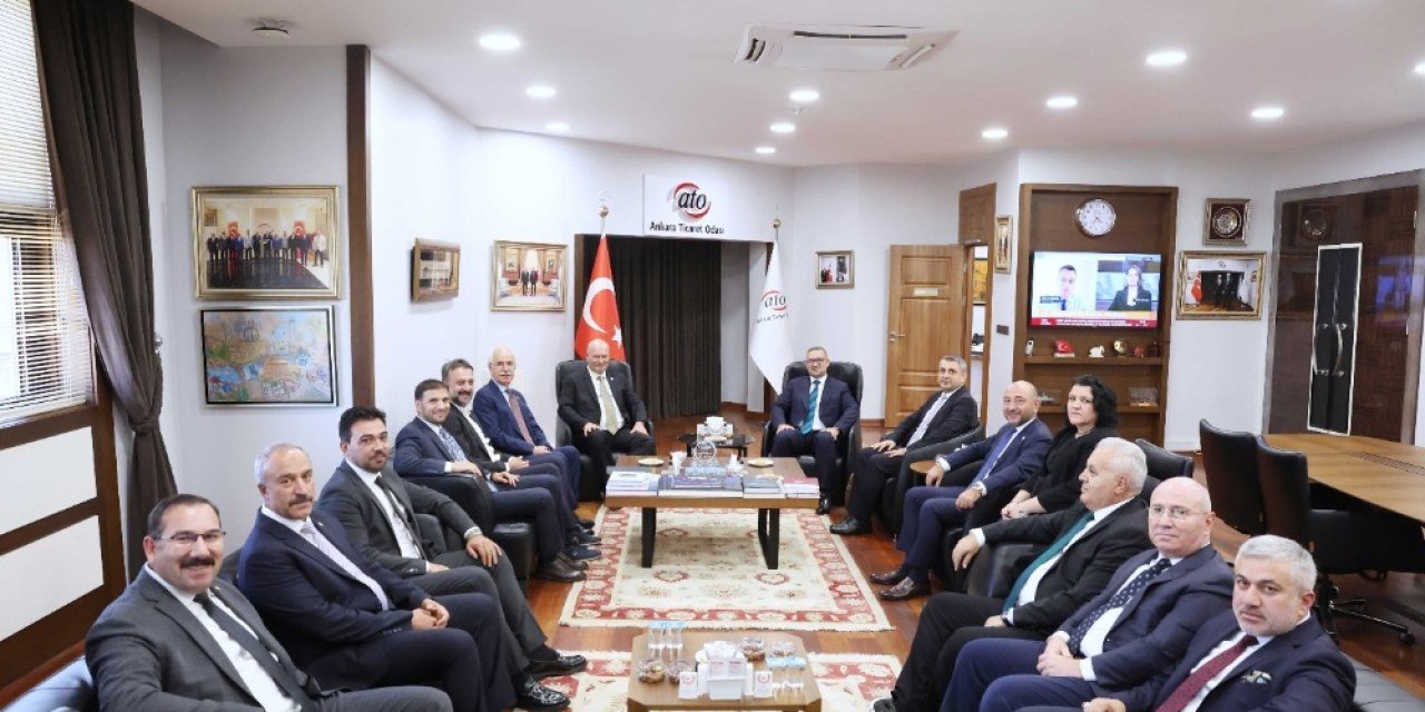 Merkez Bankası Başkanı Karahan’dan ATO’ya ziyaret