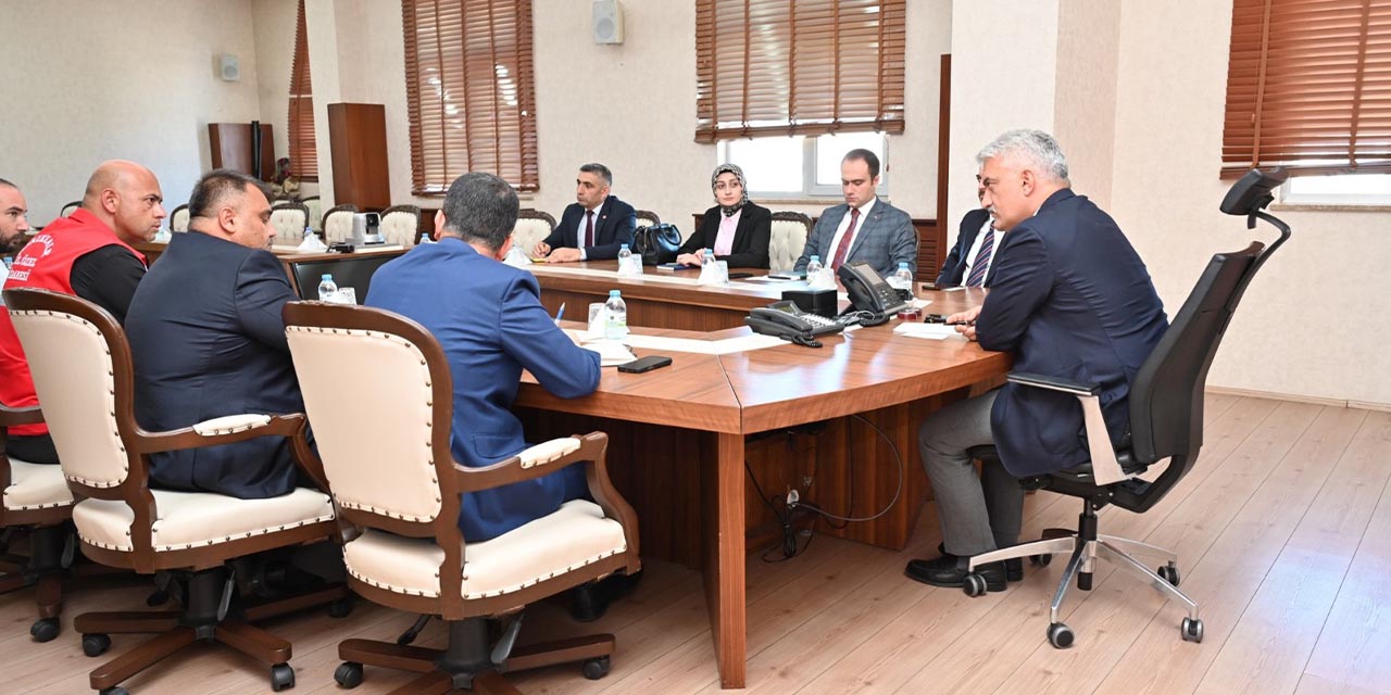 Köy yatırımları değerlendirildi