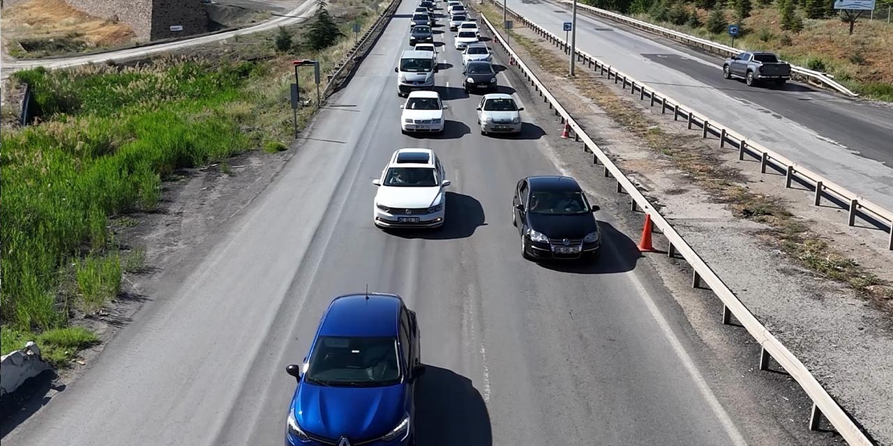 Kırıkkale’de 133 araç trafikten men edildi