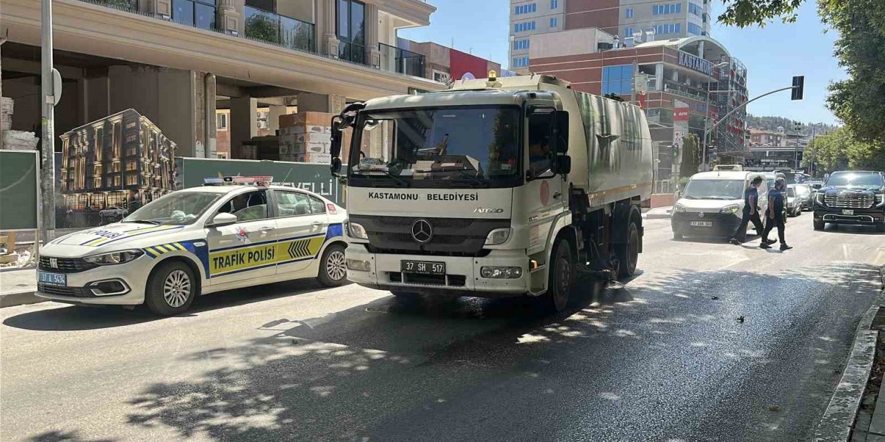 Kastamonu’da motosikletin çarptığı yaşlı kadın ağır yaralandı