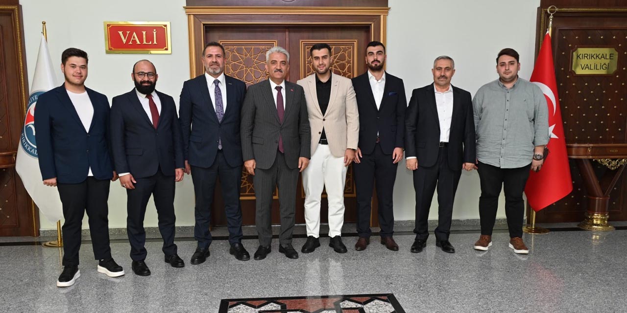 Vali Makas, ASKON yönetimini kabul etti