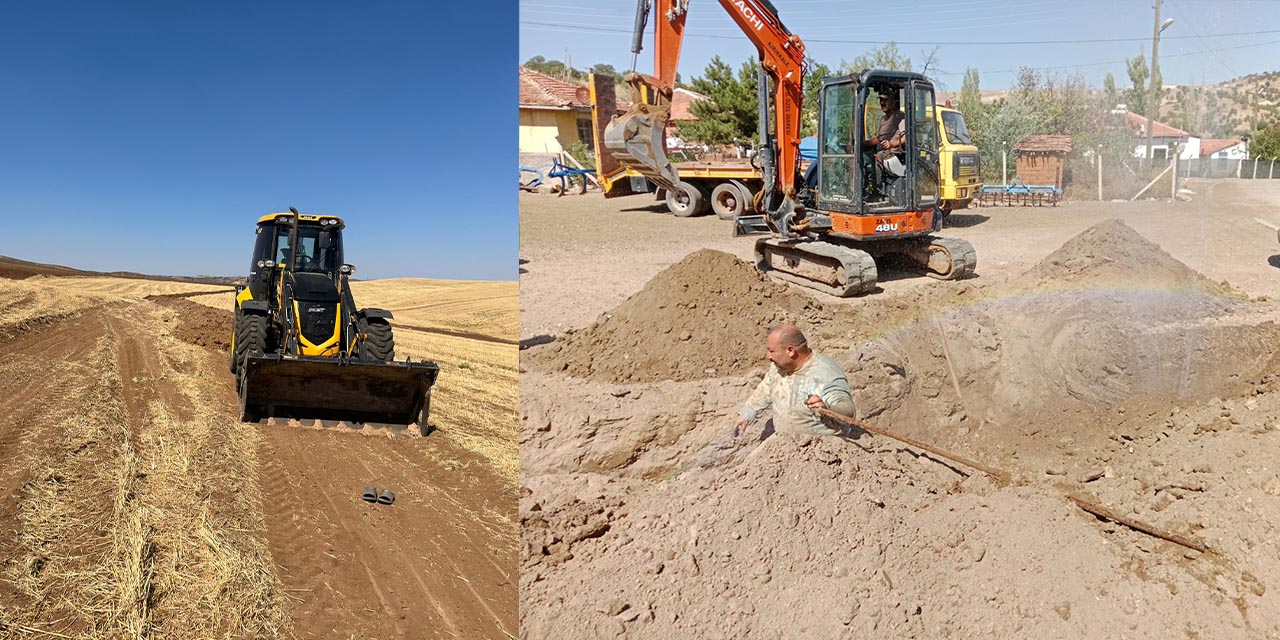 Köylerin her alanda sorunları çözüme kavuşuyor