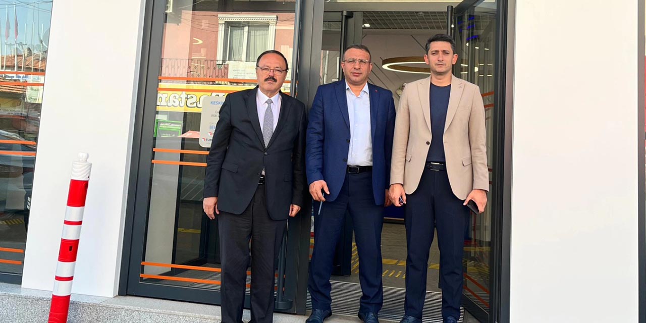 Kaymakam Kayatürk, ziyaretlerini sürdürüyor