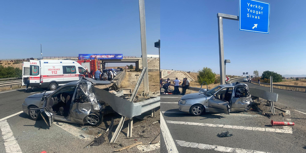 Kırıkkale'de trafik kazasında 1 kişi öldü!