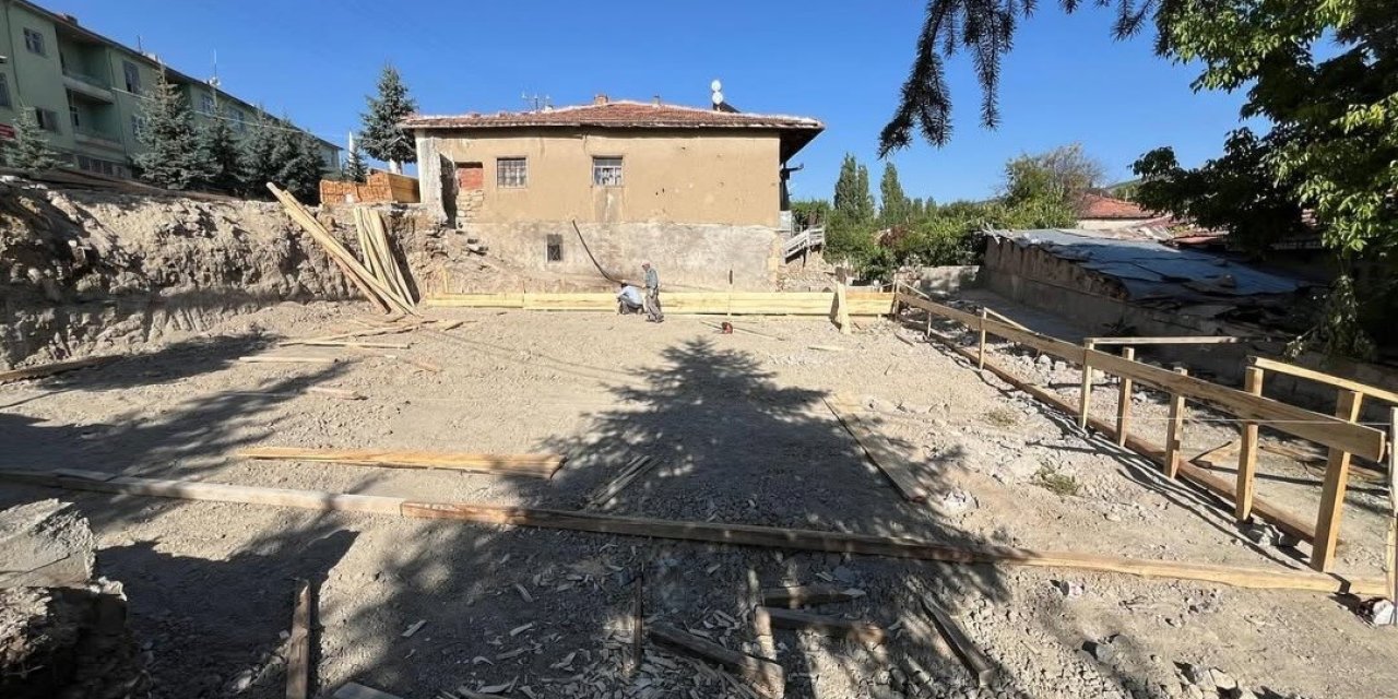 Özükavak Belediyesi misafirhane yapımına başladı