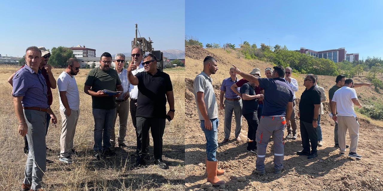 İl Özel İdare kampüsü için zemin etüt çalışmaları başladı