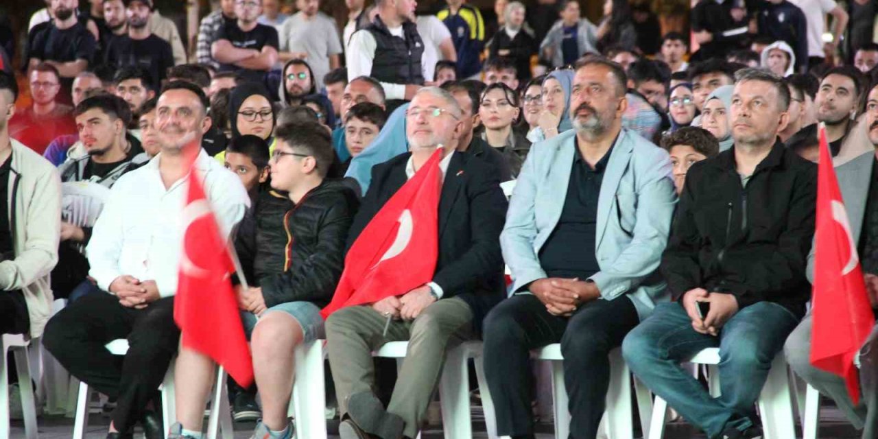 Çorum milli maç coşkusu