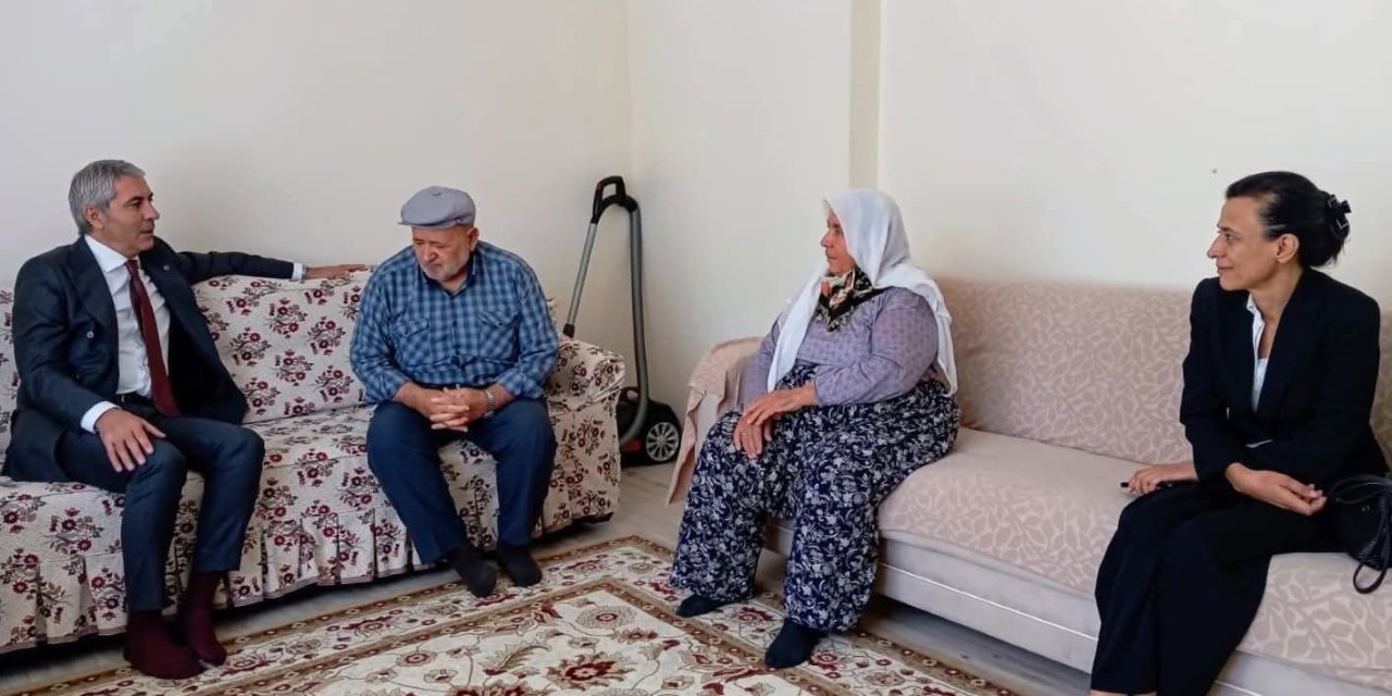 Beypazarı Kaymakamı Coşkun’dan şehit ailesine ziyaret