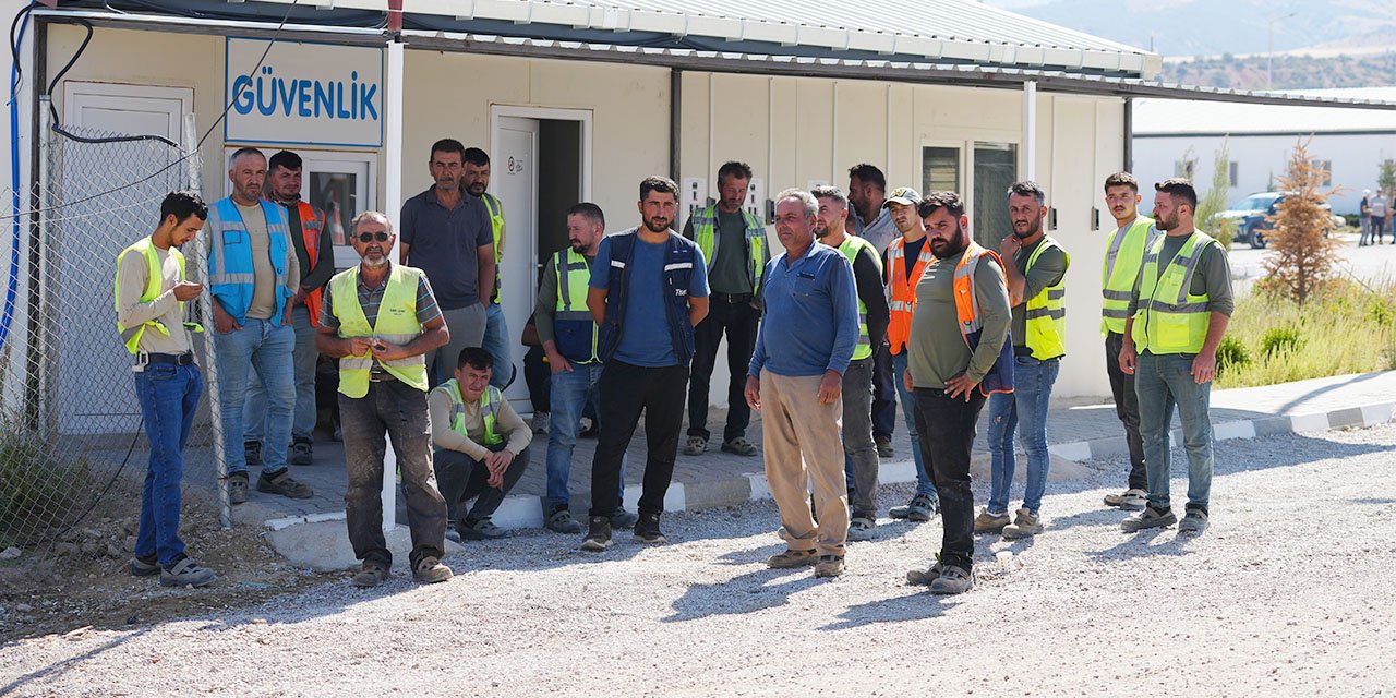 Delice otoyol şantiyesinde işçi krizi!