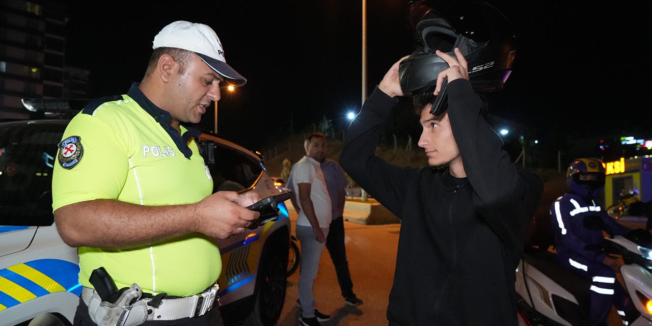 Kırıkkale’de motosiklet sürücülerine sıkı denetim!