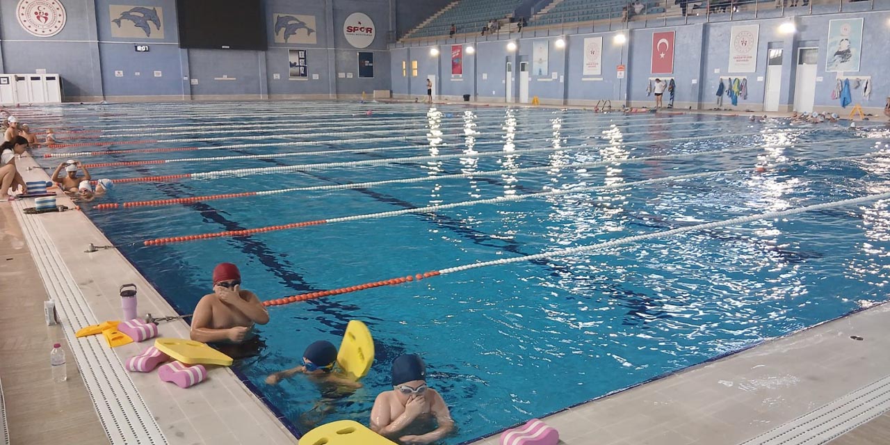 Kırıkkale’de Olimpik Havuzda seanslara ara verildi!