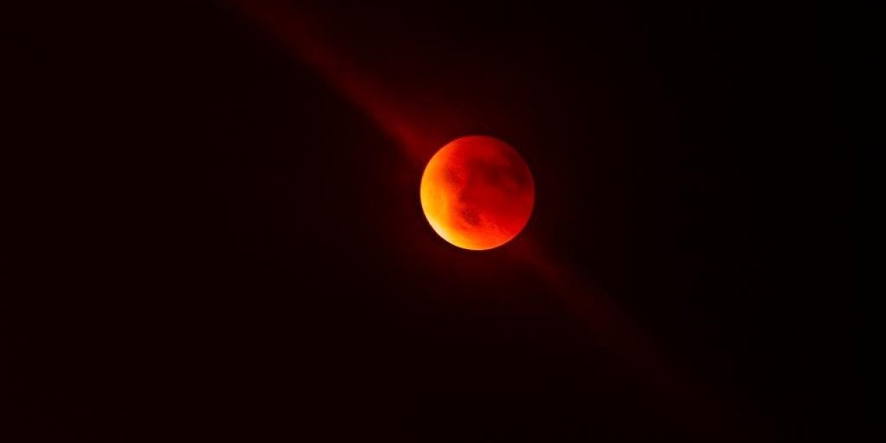 Çankırı’da "Kanlı Ay" tutulması gözlemlendi