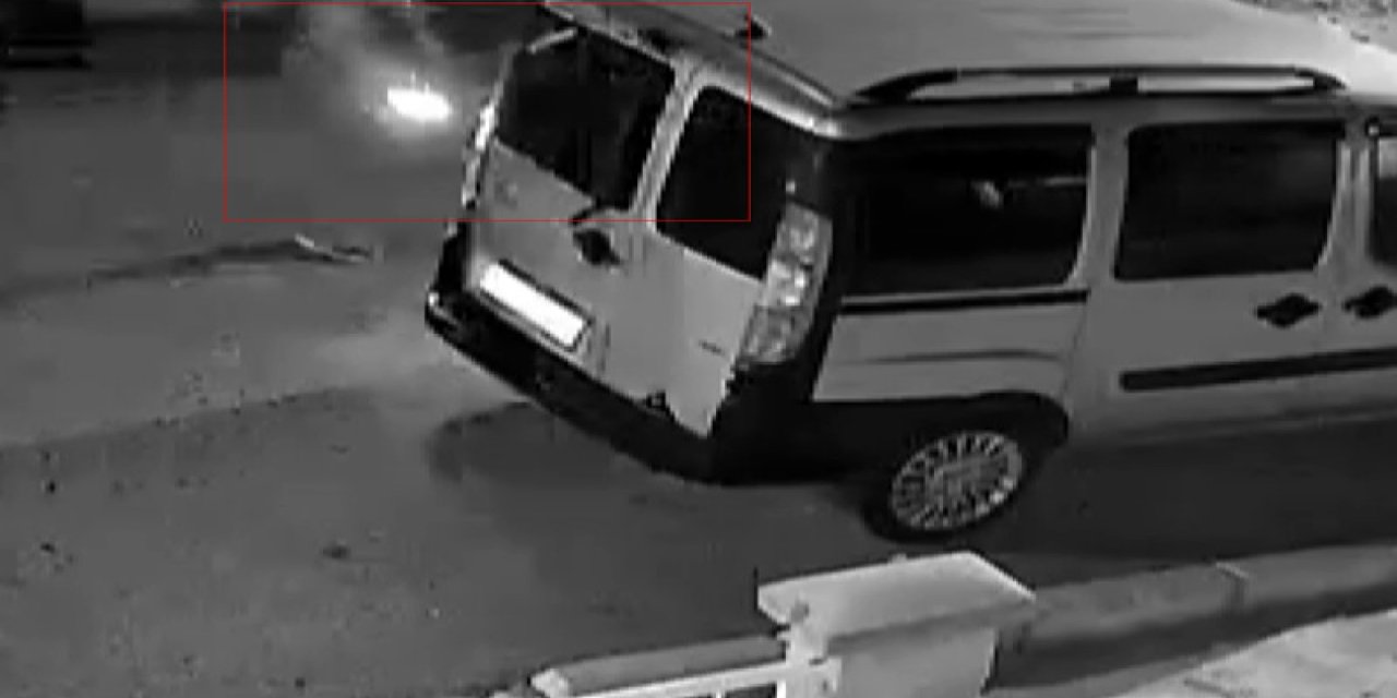 Otomobillerin lastiklerine zarar veren şahıs kameralara yakalandı