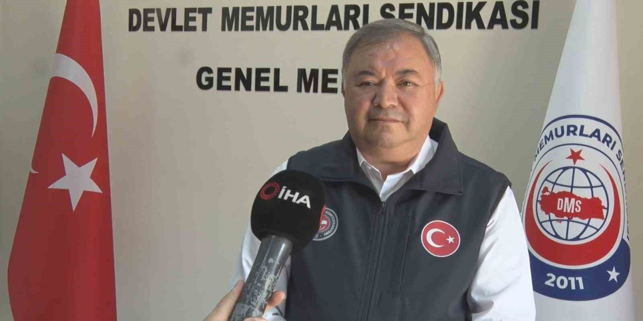 DMS Başkanı Cengiz: "Memur maaş promosyonları 6 kat artırılmalı, enflasyon oranında her yıl güncellenmeli"