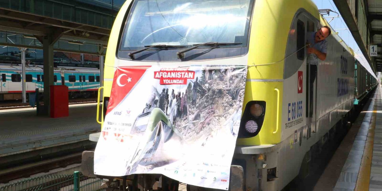 AFAD’dan Afganistan’a yardım eli: 23. İyilik Treni yola çıkıyor