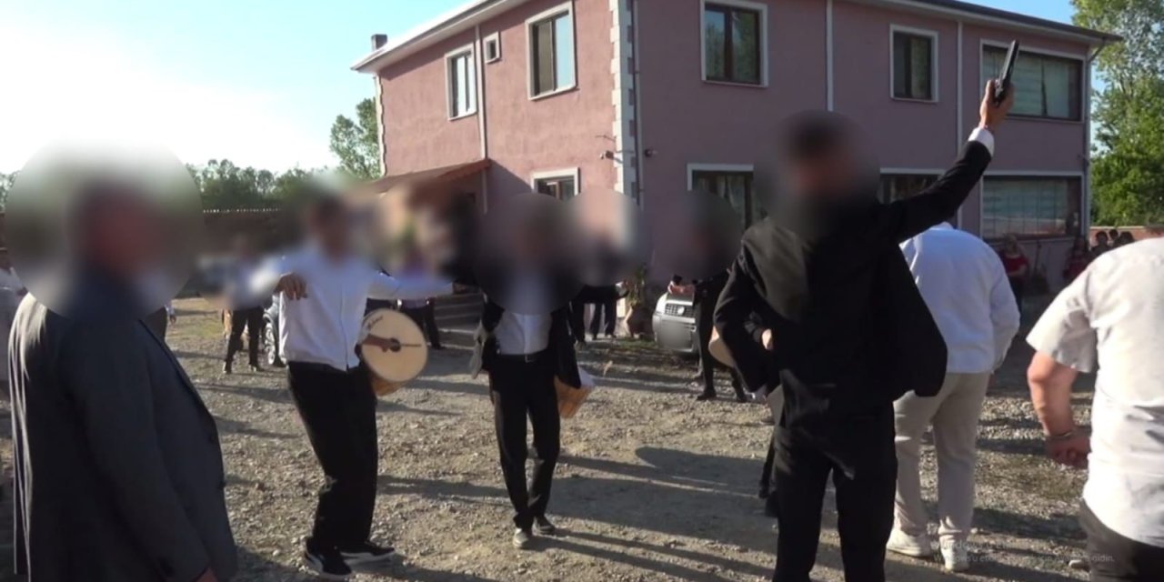 Düğünde maganda kurşunuyla 1 kişi yaralandı, 8 kişi gözaltına alındı