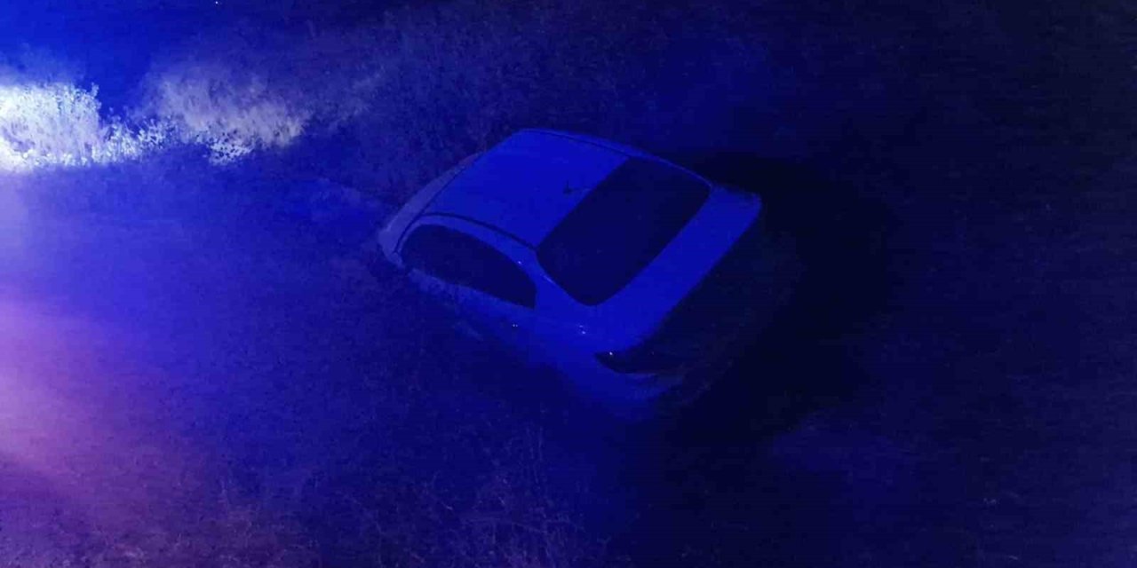 Kontrolden çıkan otomobil şarampole devrildi: 1 yaralı