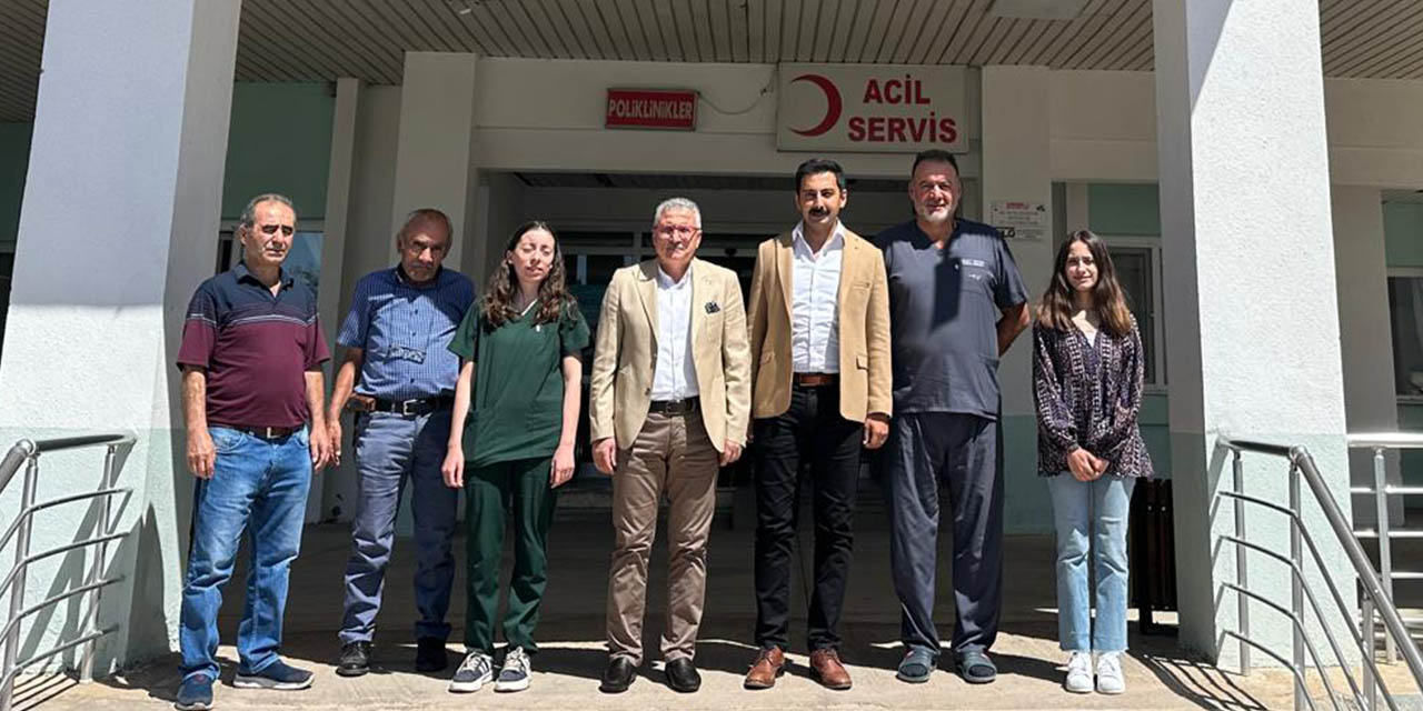 Sağlık-Sen’den Delice hastanesine ziyaret