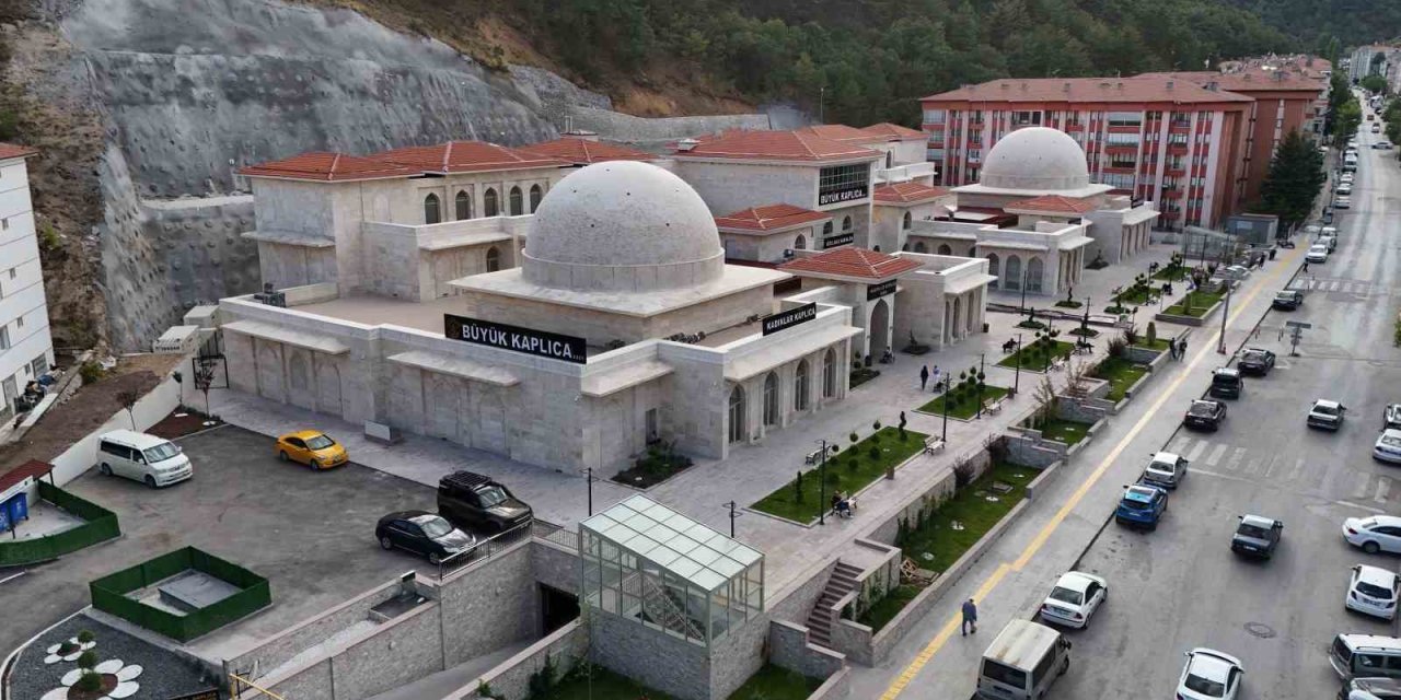 Kızılcahamam’da açılan Büyük Kaplıca’ya yoğun ilgi